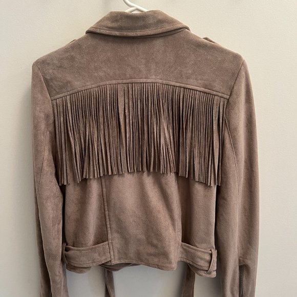 Moon River fringe moto jacket - Picture 2 of 6